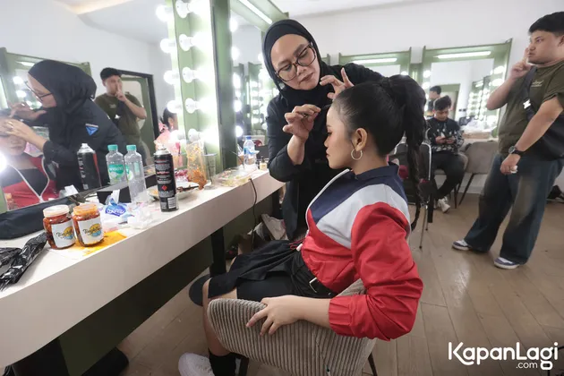 Mutia di backstage
