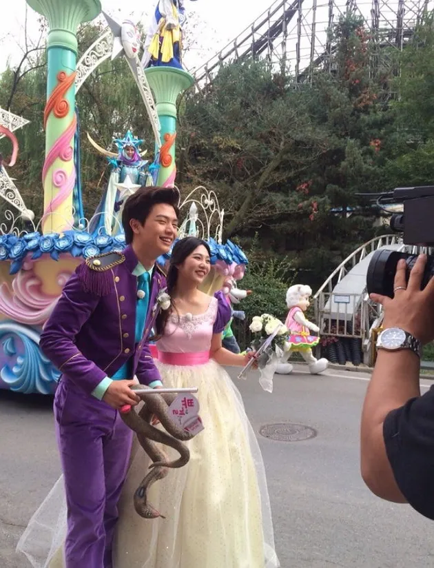 Sungjae BTOB &amp; Joy Red Velvet We Got Married