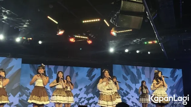 Penampilan JKT 48 di Acara Press Conference Peluncuran Japota Varian Sapi Panggang 