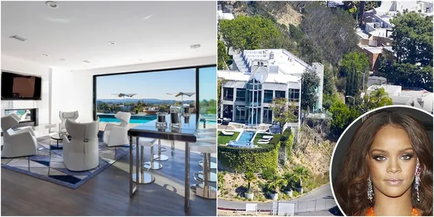 Rihanna tercatat memiliki sebuah mansion yang terletak di Beverly Hills. Rumah Riri yang satu ini didominasi warna putih dengan perabot futuristis. Selain itu pelantun Diamond ini juga memiliki hunian di Barbados lho!