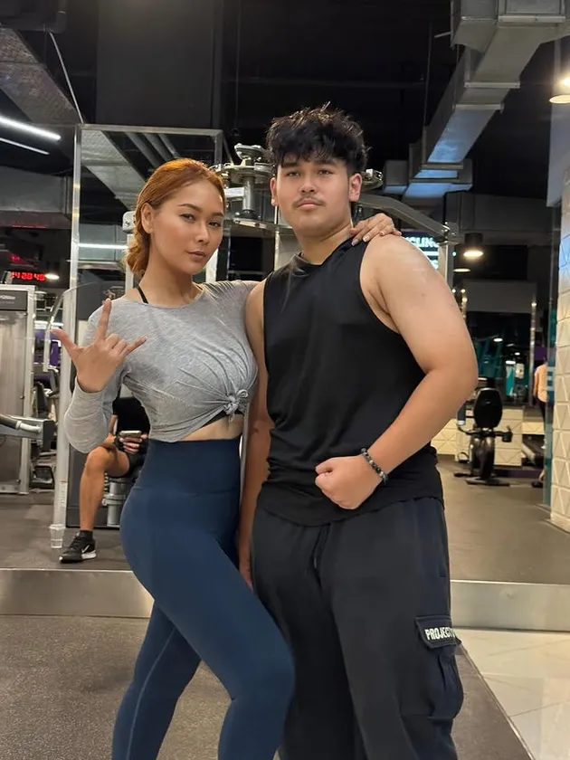 Inul dan Ivan di Gym