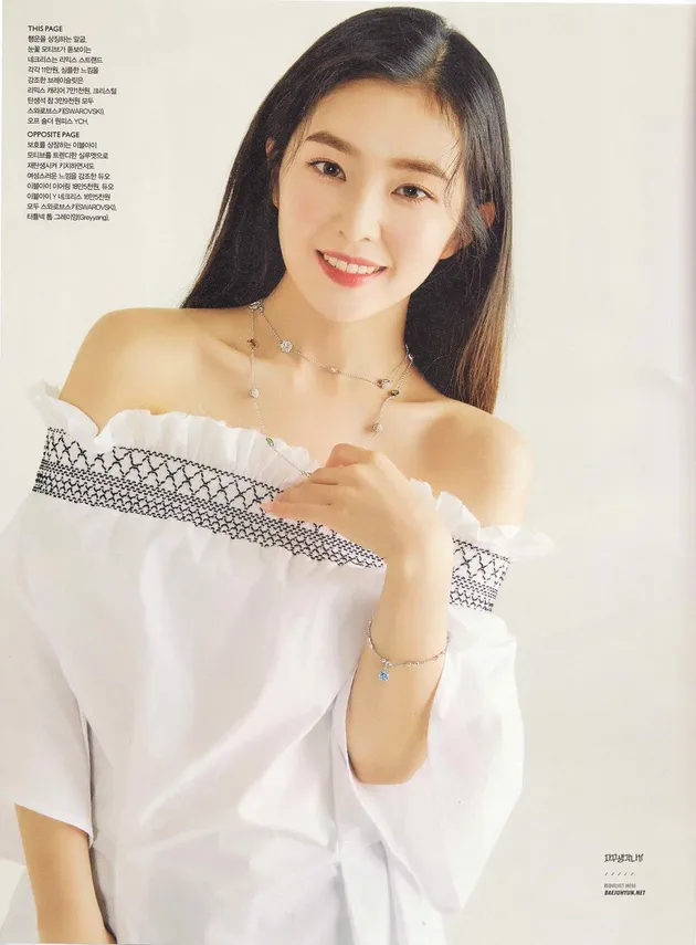 Irene Red Velvet grazia magazine september issue