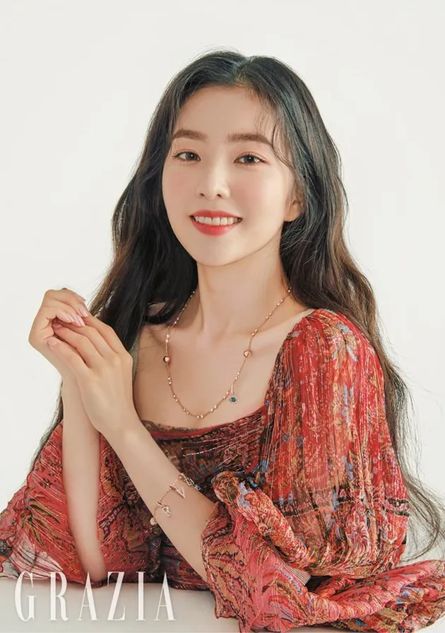 Irene Red Velvet grazia magazine september issue