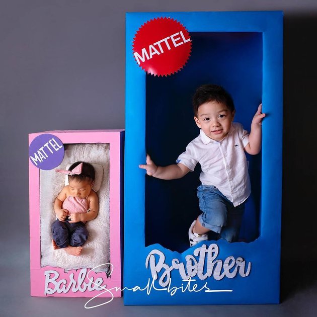 Being Barbie to Adorable Princess, 8 Photos of Newborn Photoshoot Baby Ara, Irish Bella's Child - Cute Poses