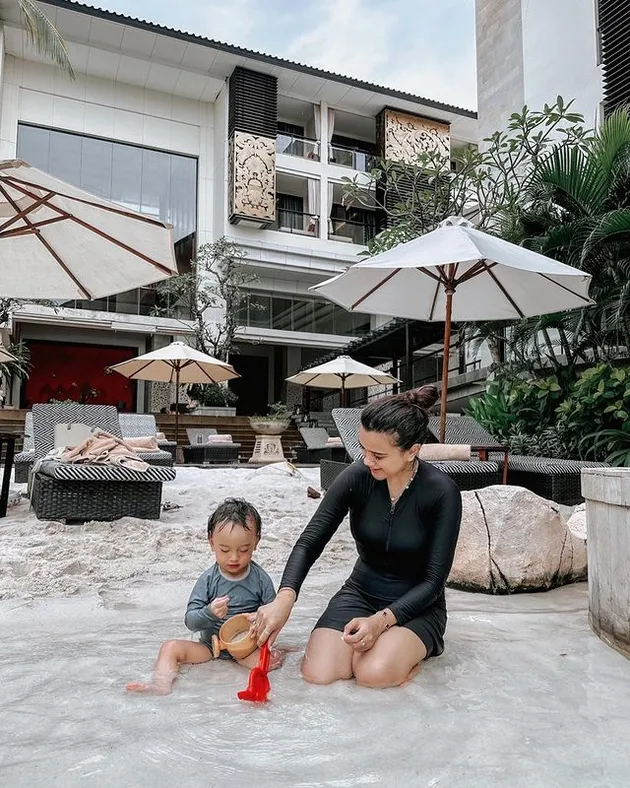 Audi Marissa Liburan ke Bali