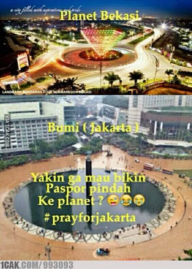 Meme Jakarta Banjir
