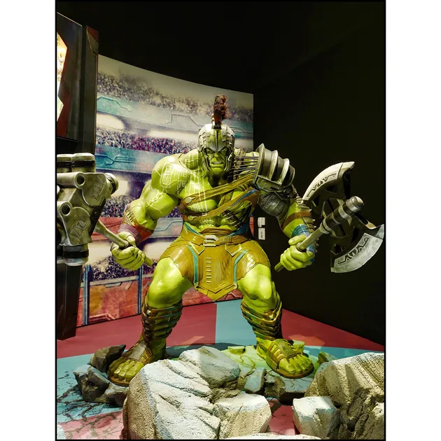 Gading Marten ke Art Science Museum Singapore