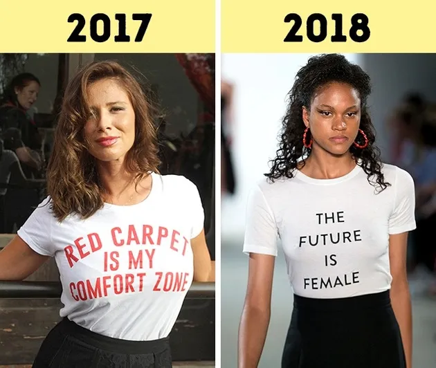 Fashion Style 2017 VS 2018