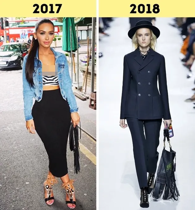 Fashion Style 2017 VS 2018