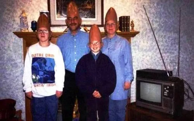 Foto keluarga konyol