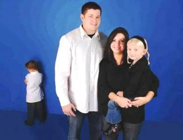 Foto keluarga konyol