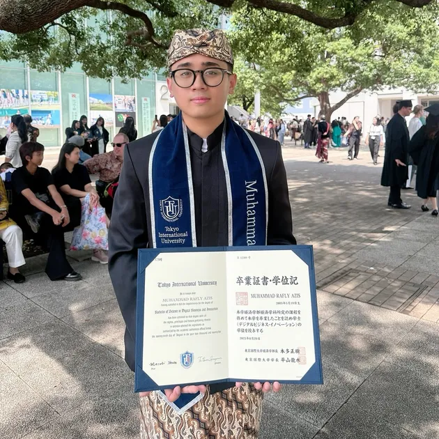 Gelar Rafly Azis di Tokyo