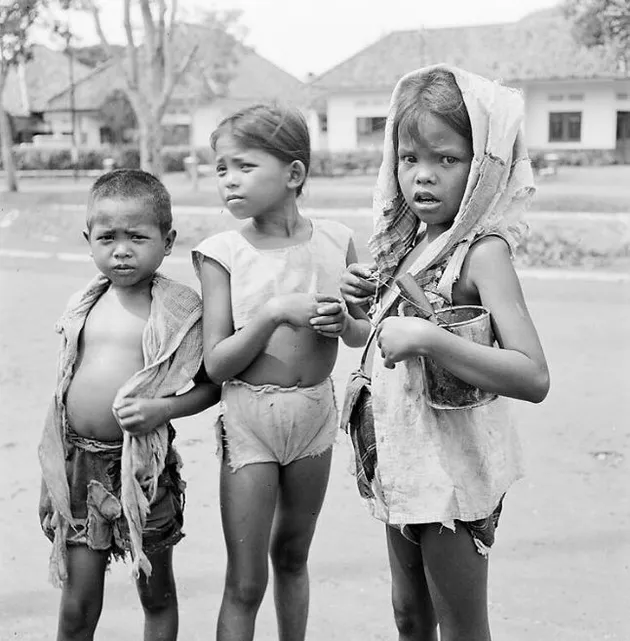 Potret Anak Indonesia Zaman Dulu