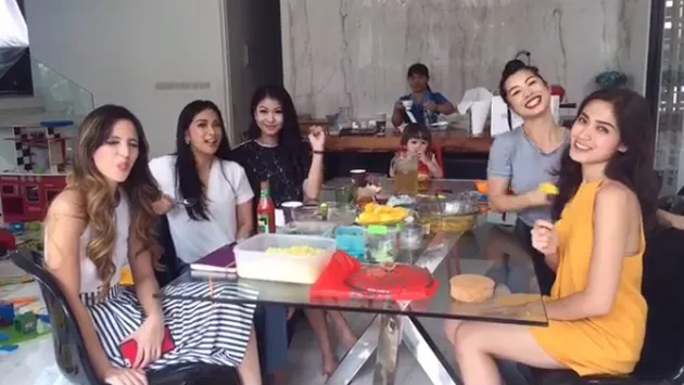 Jessica Iskandar - Nia Ramadhani - Jennifer Bachdim