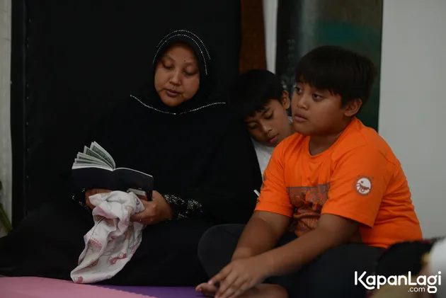 Anak Komeng meninggal