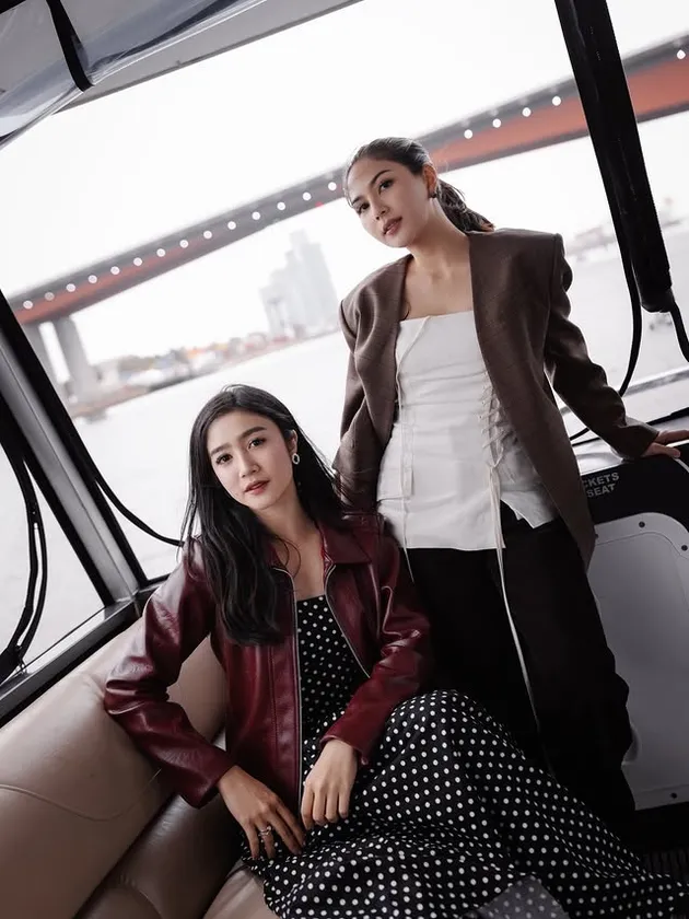 Febby Rastanty dan Jessica Mila di Melbourne