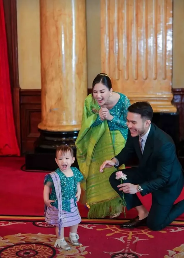 Jessica Mila bersama Yakup dan Kyara