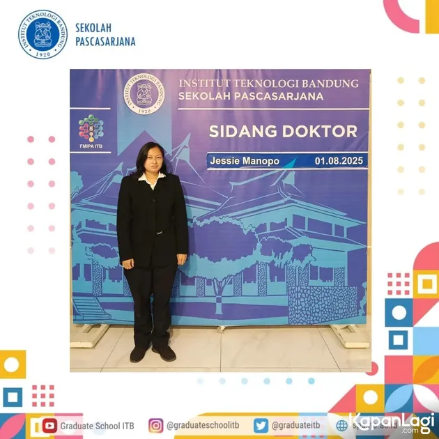 Jessie Manopo Saat Sidang S3