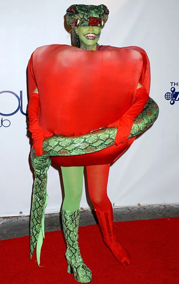 Kostum Halloween Heidi Klum