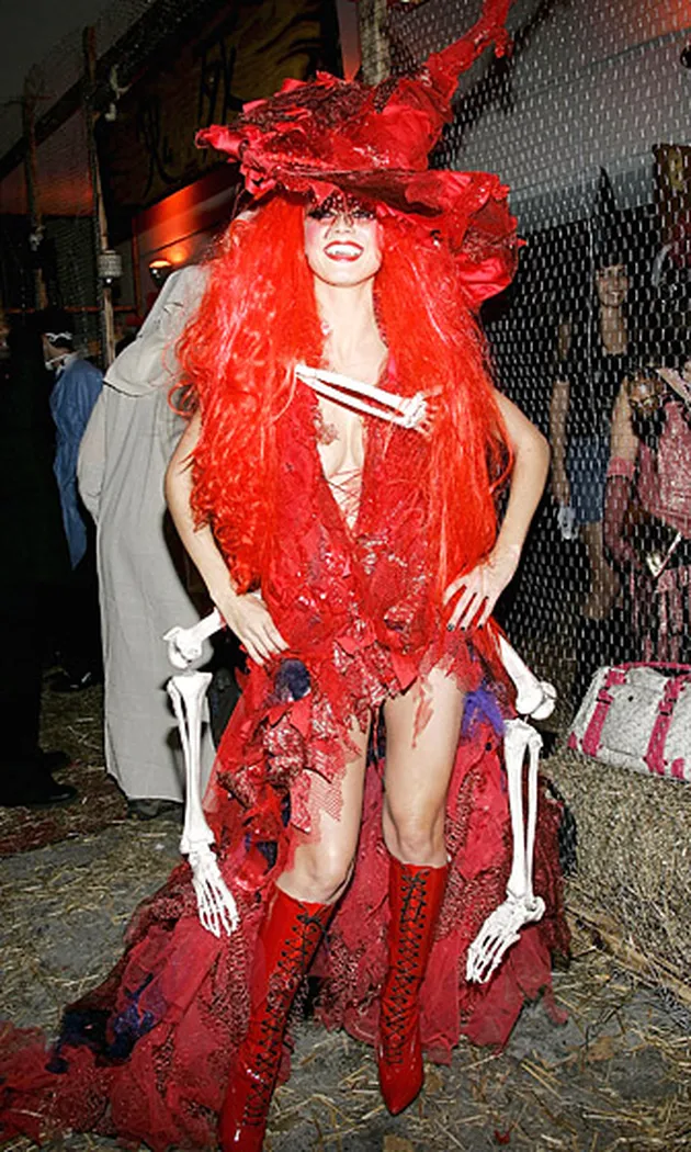 Kostum Halloween Heidi Klum
