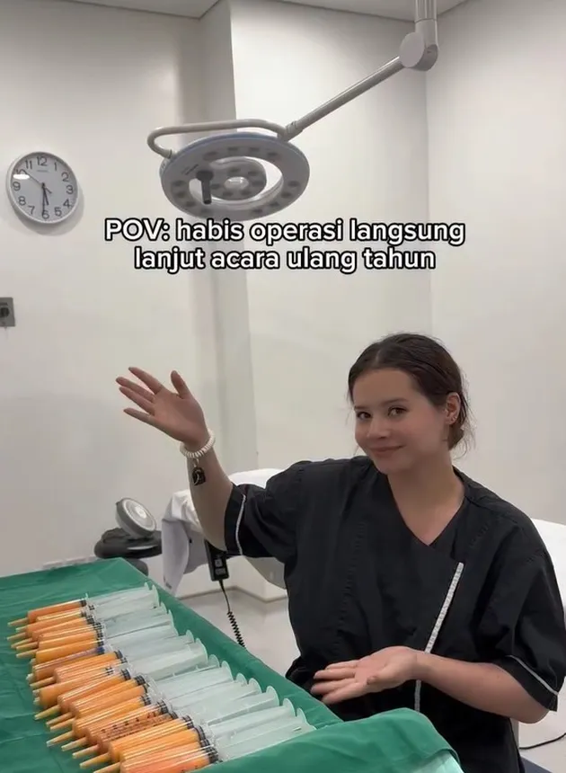 Jovita Karen di Ruang Operasi