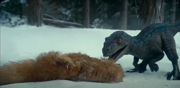 Adegan dalam JURASSIC WORLD DOMINION