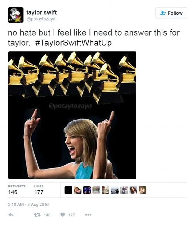 Meme Taylor Swift vs Justin Bieber