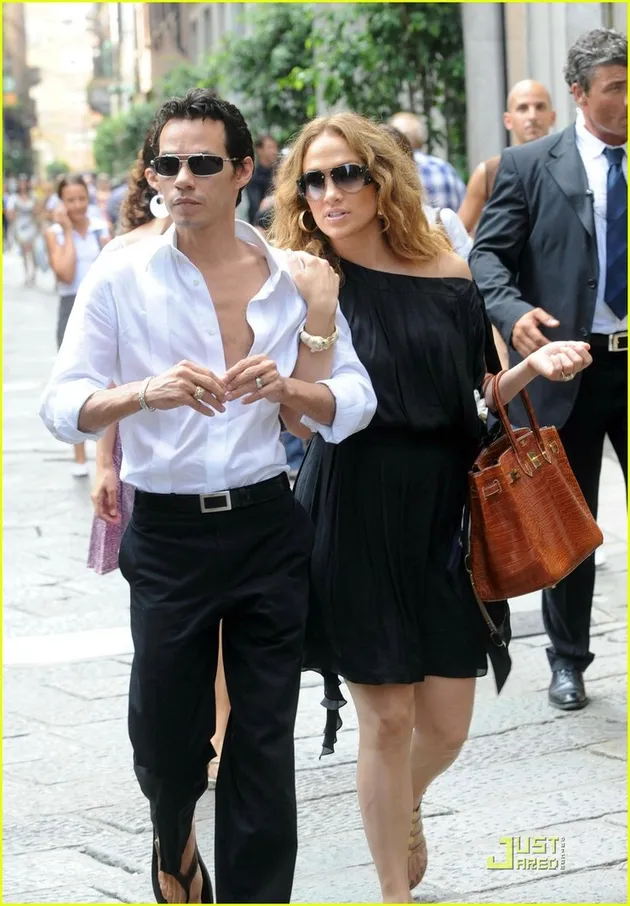 jennifer lopez marc anthony di milan