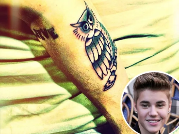 Justin Bieber, Tato