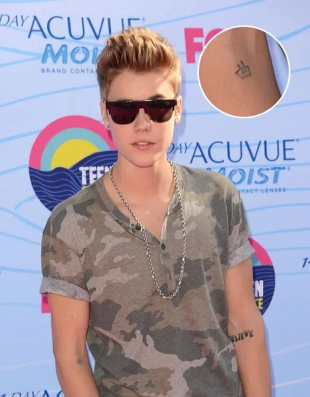 Justin Bieber, Tato