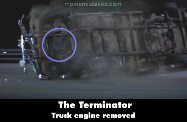 bloopers, kesalahan film, terminator