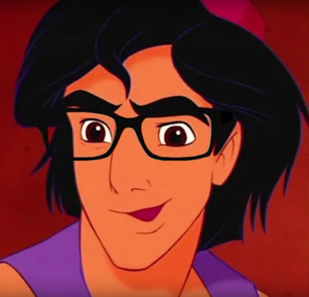 Pangeran Disney Pakai Kacamata