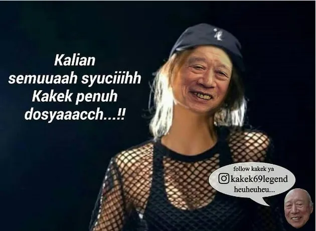 meme lucu Awkarin lagu baru