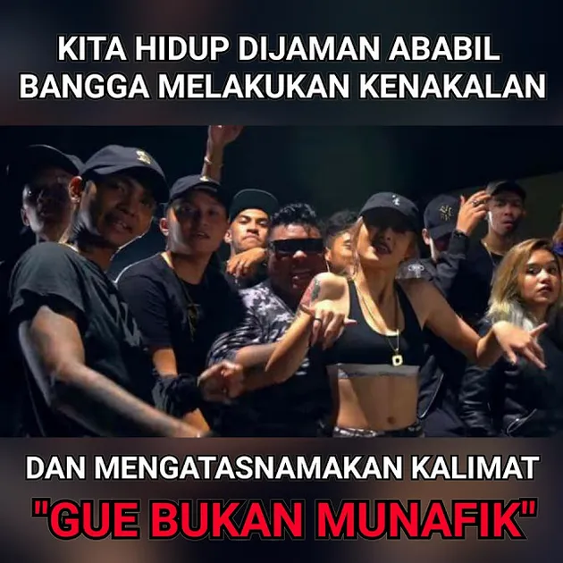 meme lucu Awkarin lagu baru