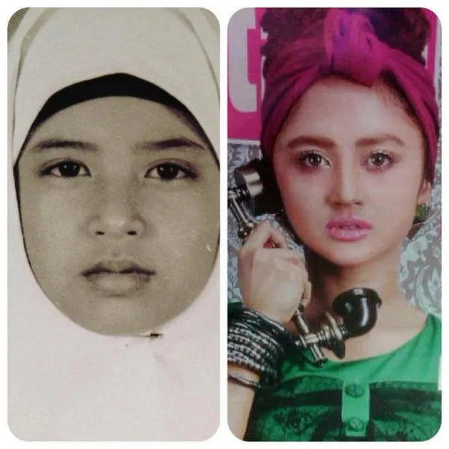 Wajah Artis Indonesia Saat Kecil
