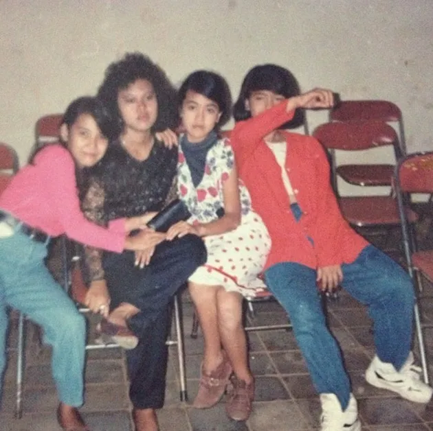 Wajah Artis Indonesia Saat Kecil