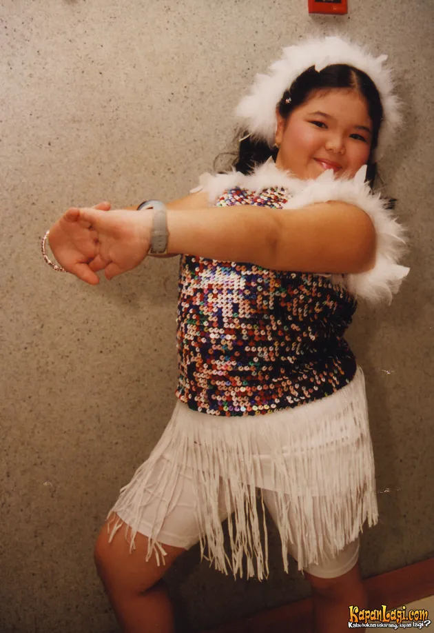 Wajah Artis Indonesia Saat Kecil