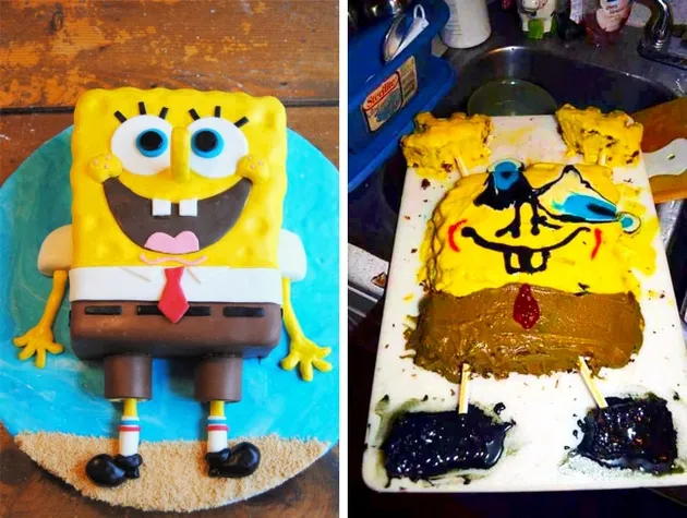 foto unik, foto aneh, foto lucu, foto keren, kue aneh, kue fail, cake fail