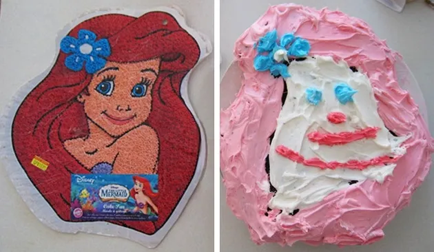 foto unik, foto aneh, foto lucu, foto keren, kue aneh, kue fail, cake fail