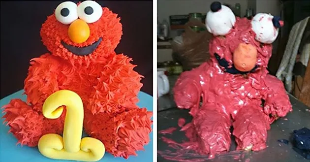 foto unik, foto aneh, foto lucu, foto keren, kue aneh, kue fail, cake fail
