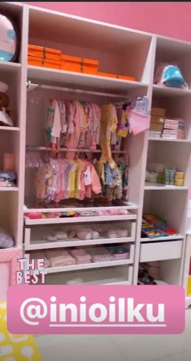 Kartika Putri Just Gave Birth, Let's Take a Peek at Her 7 Pink-themed Children's Rooms