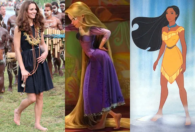 Kate Middleton vs Putri Disney