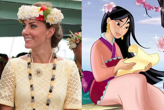 Kate Middleton vs Putri Disney