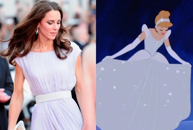 Kate Middleton vs Putri Disney
