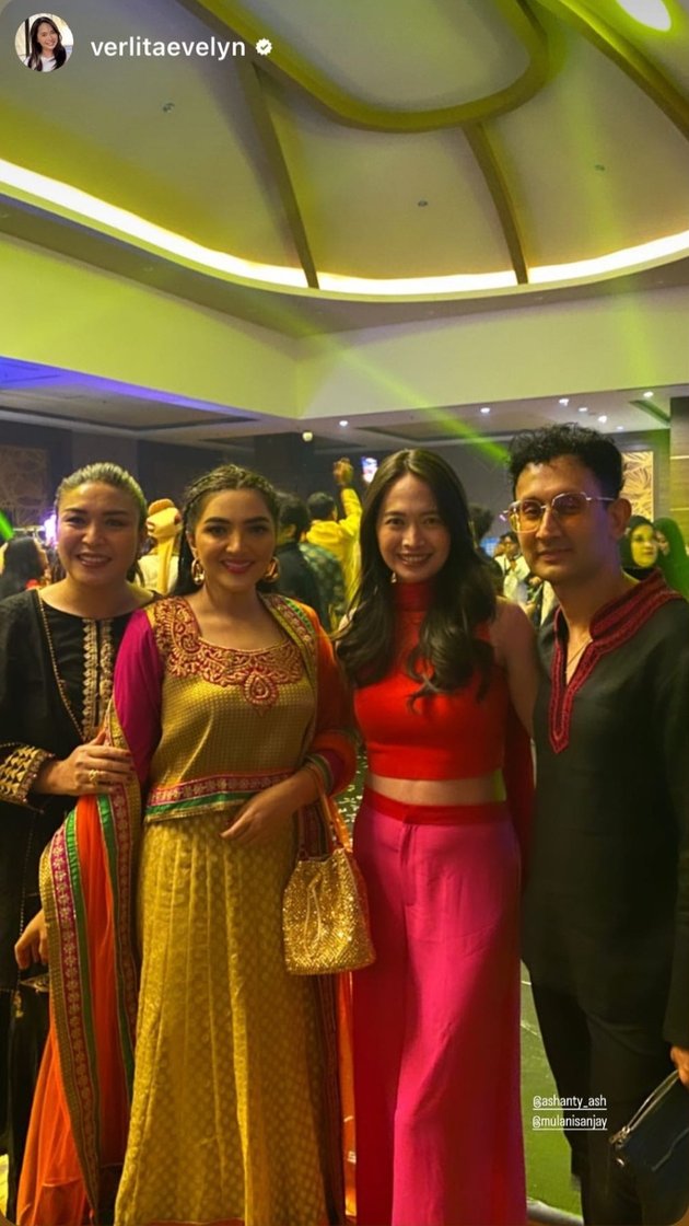 Slip of the tongue Mention Azriel Getting Married Soon, 10 Details of Ashanty's Appearance at Sonny Septian's Birthday Party - As Beautiful as a Bollywood Star