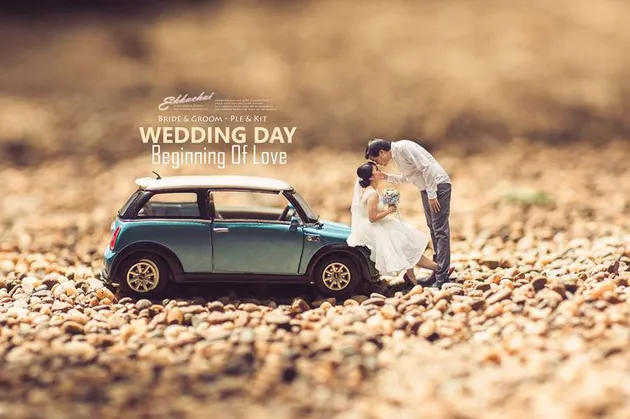 Foto Pre-Wedding Midget
