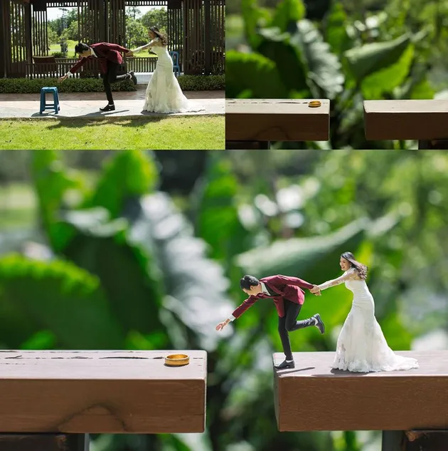 Foto Pre-Wedding Midget