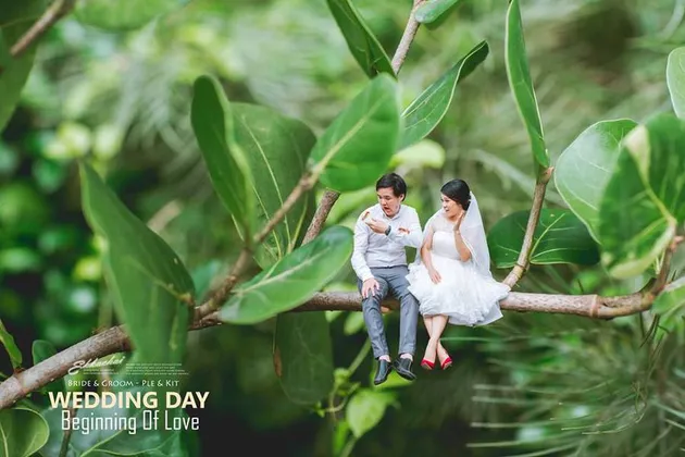 Foto Pre-Wedding Midget