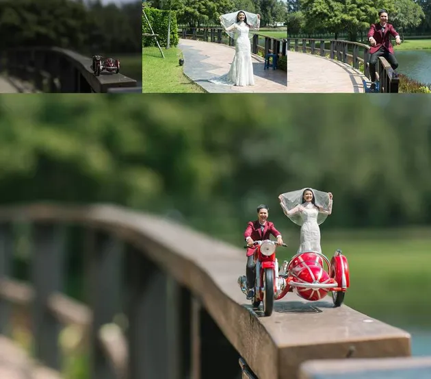 Foto Pre-Wedding Midget