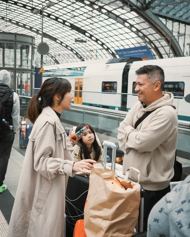 Gading Marten, Gisel Anastasia, Gempi Nora Marten Liburan Bersama